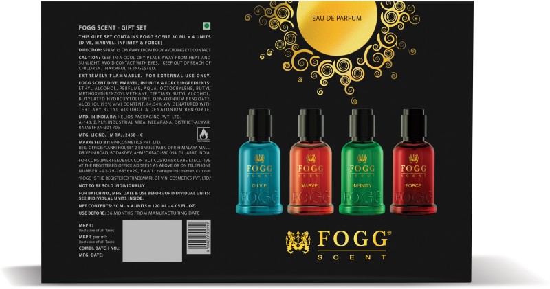 Fogg Fift Set Eau De Parfum – 120 Ml(For Men & Women)