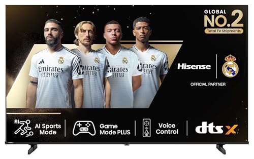 Hisense 139 Cm (55 Inches) E6N Series 4K Ultra Hd Smart Led Google Tv 55E6N (Black)