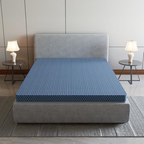Sleepyhug Ortho Spinex Plus 3 Inch Foam Mattress With Aircell Technology | 3 Zones Support |5 Years Warranty | Mattress For Back Pain Relief | Hr Foam |Single Bed Size Mattress (72X36X3 Inch)