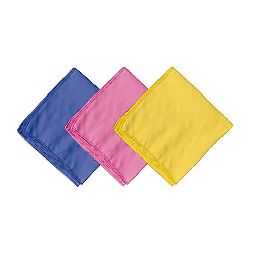 Spotzero By Milton Super Soft Microfiber Cloth, Set Of 3, Multicolour