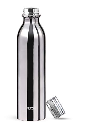 Milton Glitz 1000 Vacuum Insulated Thermosteel Bottle, 950 Ml, 1 Piece, Silver