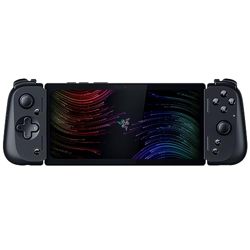 Razer Edge – Android Gaming Handheld With Kishi V2 Pro Controller (Qualcomm Snapdragon G3X Gen 1, 6.8” 144Hz Amoled Fhd+ Touchscreen Display, Hypersense Haptics, Pc, Xbox, And Cloud Gaming) Black