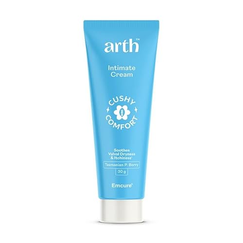 Arth Intimate Cream| Daily Soothing Moisturizer For Intimate Area| Reduces Itchiness And Dryness, Maintains Ideal Ph Of 3.5-4.5 In Intimate Area | Emcure Pharmaceuticals Ltd. | 30G