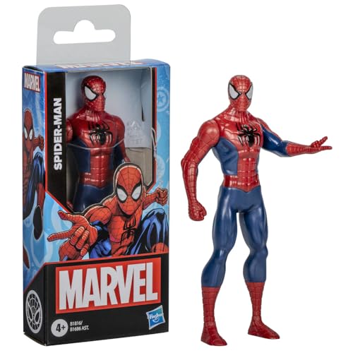 Marvel Spider-Man 6-In Basic Superhero Action Figure, For Kids Ages 4 And Up | Birthday & Return Gift Toy For Kids