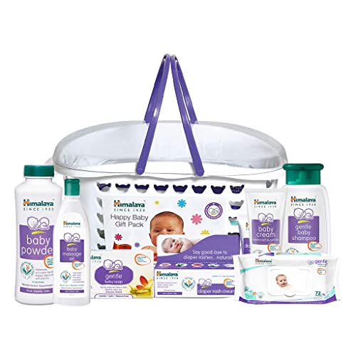 Himalaya Baby Gift Pack Basket,Pack Of 1 Set,White