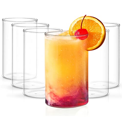 Borosil – Vision Glass Set, 295 Ml, Set Of 6, Transparent