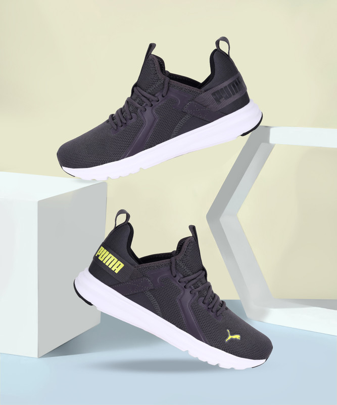 Puma Enzo Stridance Idp Running Shoes For Men(Grey , 9)
