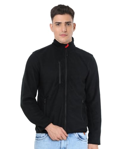 Scott International Men’S Polar Fleece Jacket – Stylish Full Sleeve Winter Jacket, Standard Length Casual Jerkin