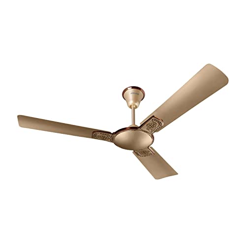 Anchor By Panasonic Captor Kraft Star Anti Dust High Speed Ceiling Fan | 1 Star Rated 1200Mm (48 Inch) Ceiling Fan For Home, Office (2 Yrs Warranty) (Honey Gold Briken)