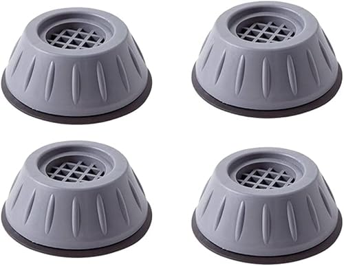 Xariya Washing Machine Stand, Anti Vibration Pads For Washing Machine, Washing Machine Vibration Pads, Shock Absorber For Washing Machine (4 Pieces) (Cone Shape)