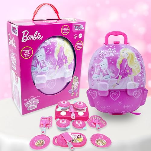 Toymagic Backpack Kitchen Set Barbie