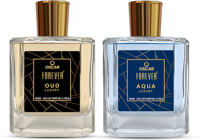 Oscar Forever Luxury Combo Of Aqua & Oud Long Lasting Fragrance (100Ml Each) Eau De Parfum – 200 Ml(For Men & Women)