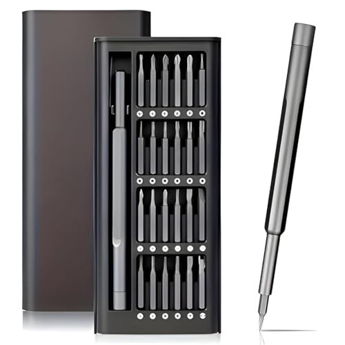 24-In-1 Magnetic Screwdriver Set – Mini Professional Repair Tool Kit With Sliding Closure, Windspeed Pocket Manual Driver For Electronics, Watch, Camera, Laptop & Glasses