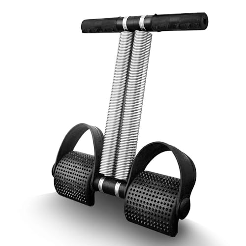 Boldfit Double Spring Tummy Trimmer Men And Women For Abs Workout Stomach Exercise Machine For Women And Men Exercise In Gym, Home For Abdominal, Belly Exercise Waist Trimmer, Black