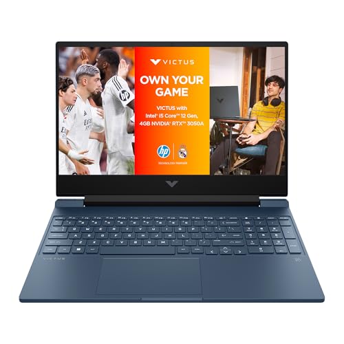Hp Victus, 12Th Gen Intel Core I5-12450H, Rtx 3050 Gaming Laptop (16Gb Ddr4, 512Gb Ssd) 144Hz, Ips, 15.6″/39.6Cm, Fhd, Win 11, Ms Office 21, Blue, 2.3Kg, Fa1379Tx/Fa1412Tx