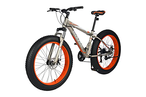 Cockatoo Premium Cft Series 18 Inch & 26T Mountain Bike Or Fat Bike With Shimano Derailleur(Diy Installation & 2 Year Warranty) (Orange) (Cft02) Unisex
