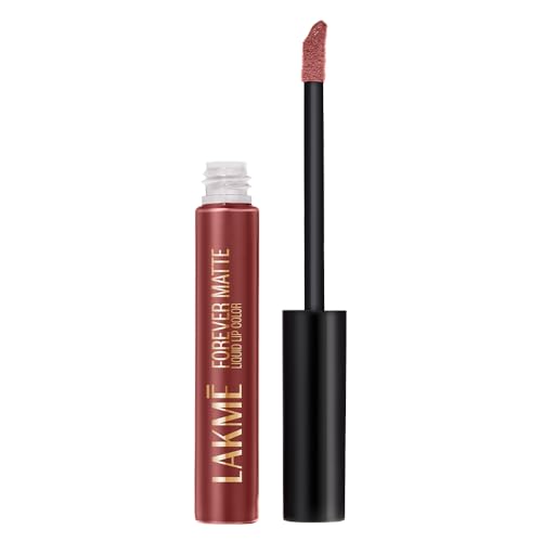 Lakmé Forever Matte Liquid Lip Color – 34 Brown Sheer