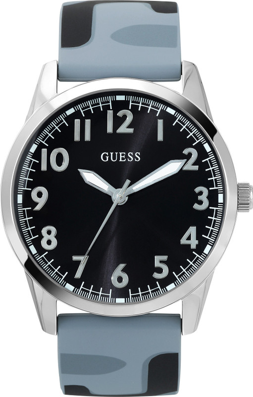 GUESS Black Dial Analog Watch – For Men