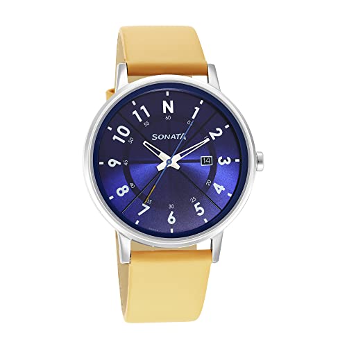 Sonata Force Analog Blue Dial Men’S Watch-7131Sl06