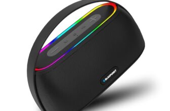 Blaupunkt Newly Launched Atomik Grab 20W Boombox, Unbelievable Loud & Clear Music I Portable With Easy To Carry Handle | A Perfect Carry Around Sound Partner For Outdoors I Light Weight Grab On The Go