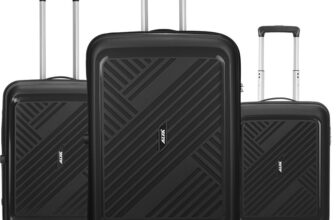 Alfa By Vip Rhino 3 (Small 55Cm| Medium 65Cm | Large 75Cm) – Trolley Bag Cabin & Check-In Set 4 Wheels – 30 Inch