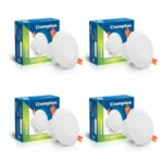 Crompton Domestic Recess Led Deep Cut Down Lighter Star Deep Glaze 3W (Blue, Pack Of 4)