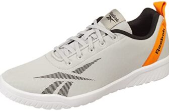 Reebok Men Synthetic/Textile Motion Pulse 2 M Walking Shoes Lgh Solid Grey/Black/Nacho Uk-6