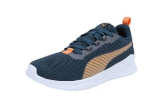 Puma Men, Faster 2.0, Dark Night-Clementine-Cool Dark Gray, Sneaker, 8Uk, (39275601)