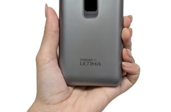 Eveready Ultima Power Bank Pb 21, 20,000Mah, 22.5W Fast Charging, Dual Output, Usb-C & Usb-A, Overcharging Protection, Compatible With Iphone, Android & Qi Devices, Includes Cable & Warranty, Grey