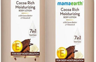 Mamaearth Cocoa Rich Moisturizing Body Lotion With Cocoa Butter & Vitamin E(800 Ml)