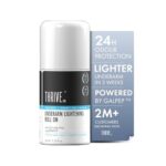 Thriveco Underarm Lightening Roll-On With 5% Aha Bha & Retinol – 24H Odour Control, Brightens Underarms & Reduces Discolouration For Smooth & Even Skin, For Men & Women | 40 Ml (Aqua Bleu)