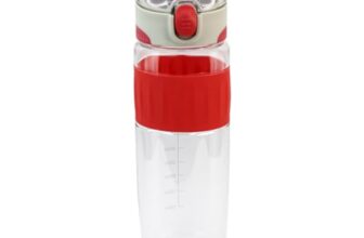 Attro Chill Sports 700Ml Water Bottle With Ml Mention For Daily Water Intake Bpa Free Food Grade Leak Proof Ideal For Gym Workout, School, Office & Outdoor – Red