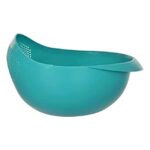 Clazkit Food Strainer Colander, Fruit Basket, Pasta Strainer, Vegetable Strainer, Kitchen Sieve, Washing Bowl, Unbreakable, (Color May Vary), Plastic – 11.3 X 18 X 24.1 Centimeters