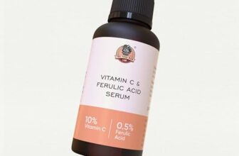 The Yoga Man Lab Vitamin C & Feruic Acid Serum – Brightening Face Care Bottle – 30Ml Pack