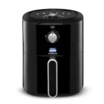 Kent Classic Hot Air Fryer 4L 1300 W | 80% Less Oil | Instant Electric Air Fryer | Auto Cut Off | Fry, Grill, Roast, Steam, And Bake | 1 Year Warranty | Black