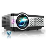 E Gate I9 Pro-Max 4X Brighter Bluetooth Projector 4K Ultra Hd,400 Iso Lumens & 840Fc Mega Brightness, Full Hd 1080P Native, 210″ (534 Cm) Screen | Av, Vga, Hdmi, Sd Card, Usb, Aux, Inbuilt Speaker