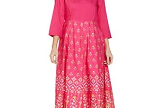 Amazon Brand – Tavasya Women’S Rayon Salwar Suit (Pag 121_Fuschia_Medium)