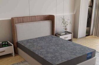 Sleepyhug Snowflexgrid Ortho Spinex Pro 6 Inch Ultrasupport Orthopedic Foam Mattress | Back Pain Relief, Zero Motion Disturbance Grid Mattress| Ideal For King Size Bed, (78X72X6)