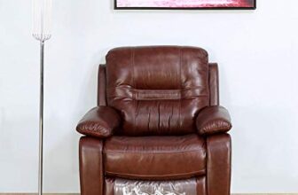 @Home By Nilkamal Wilson 1 Seater Electric Recliner (Brown)