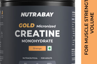 Nutrabay Gold Micronized Creatine Monohydrate Creatine(200 G, Orange)