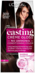 L’Oréal Paris Casting Creme Gloss With Glycolic Gloss Complex , 300 Darkest Brown