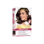 L’Oréal Paris Permanent Hair Colour, Radiant At-Home Hair Colour With Up To 100% Grey Coverage, Pro-Keratin, Up To 8 Weeks Of Colour, Excellence Crème, 5 Light Brown, 72Ml+100G
