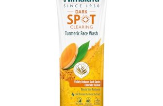 Himalaya Dark Spot Clearing Turmeric Face Wash | Reduce Dark Spots In 7 Days | Organically Sourced & Cold-Pressed Turmeric | 100Ml