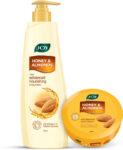 Joy Honey & Almonds Signature Combo With Body Lotion 500 Ml & Skin Cream 200Ml(2 Items In The Set)