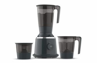 Butterfly Xeno 750W Mixer Grinder | 3 Eastman Tritan Jars (Baby Safe-Fda Approved) | Vortex Blade+Square Jars-Efficient Grinding | Secure Jar Lock | Torx21 Motor | 5 Yr Warranty