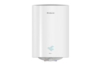Goldmedal Tizio 25 Liters Storage Water Heater (Geyser) With Titanium Glassline Coated Tank | Bee 5 Star Rating | Preset Thermal Cutout | Temperature Control Knob | 4 In 1 Safety Valve | (White)