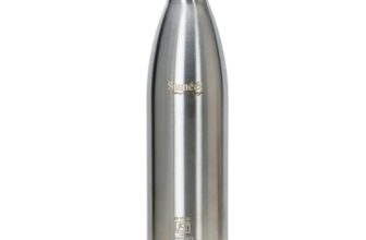 Sumeet Thermo1000 Stainless Steel 24 Hours Hot & Cold Isi Certified Double Walled Leak Proof Vacuum Flask/Water Bottle For Office/School/College/Gym/Picnic/Home/Trekking- 1000Ml, Silver