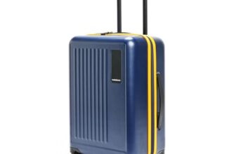 Mokobara The Transit Luggage Poly-Carbonate Hard Sided 8 Silent Ninja Wheels For Travelling (We Meet Again Sunray (Limited Edition), Cabin)