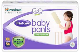 Himalaya Total Care Extra Large Size Baby Diaper Pants (54 Count)