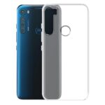 Sars Soft Silicon Protective Flixible Tpu Back Case Cover For Motorola One Fusion Plus – Transparent